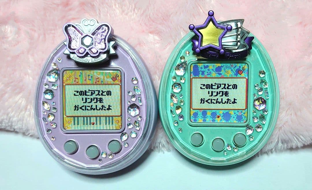 【しろもっち】 たまごっちピース たまデコピアスセミコンプ リフィル 取説