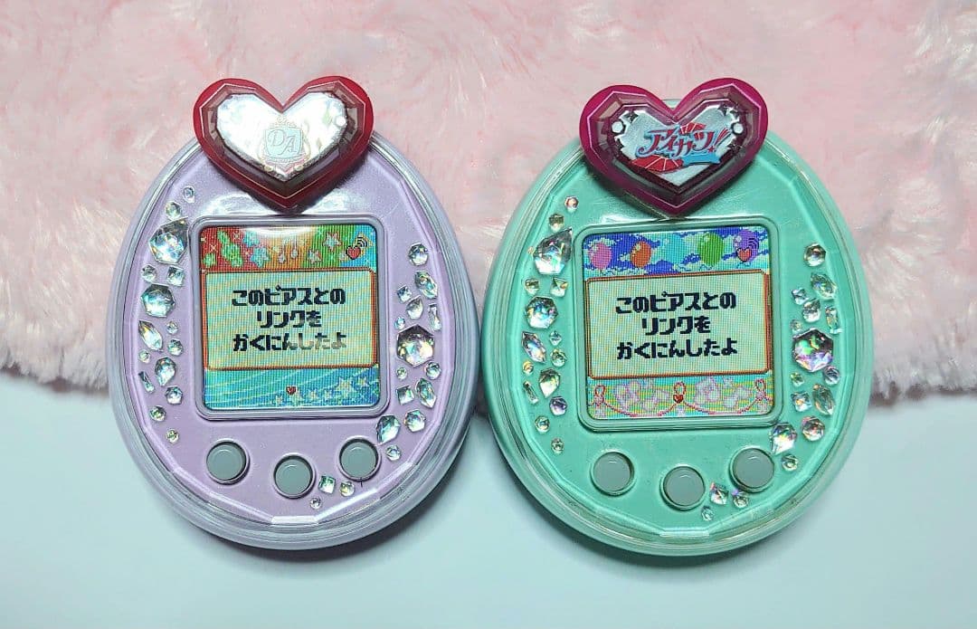 【しろもっち】 たまごっちピース たまデコピアスセミコンプ リフィル 取説