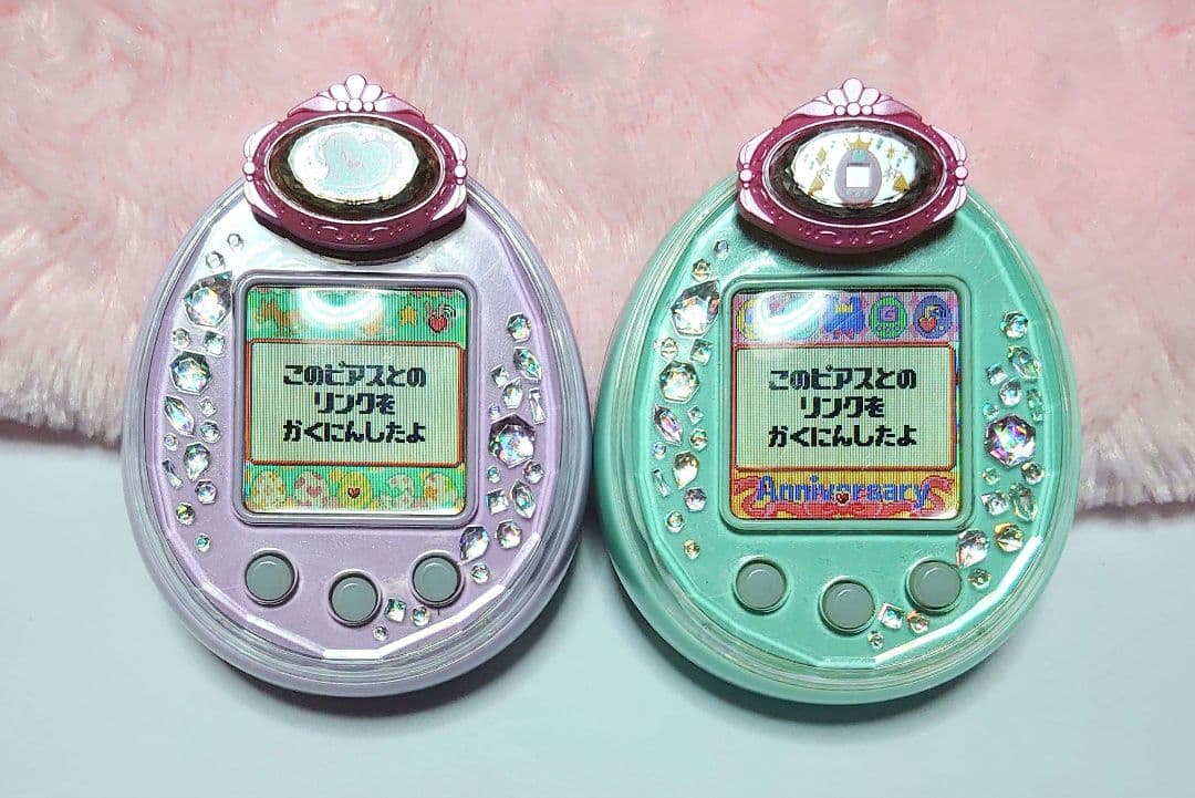 【しろもっち】 たまごっちピース たまデコピアスセミコンプ リフィル 取説