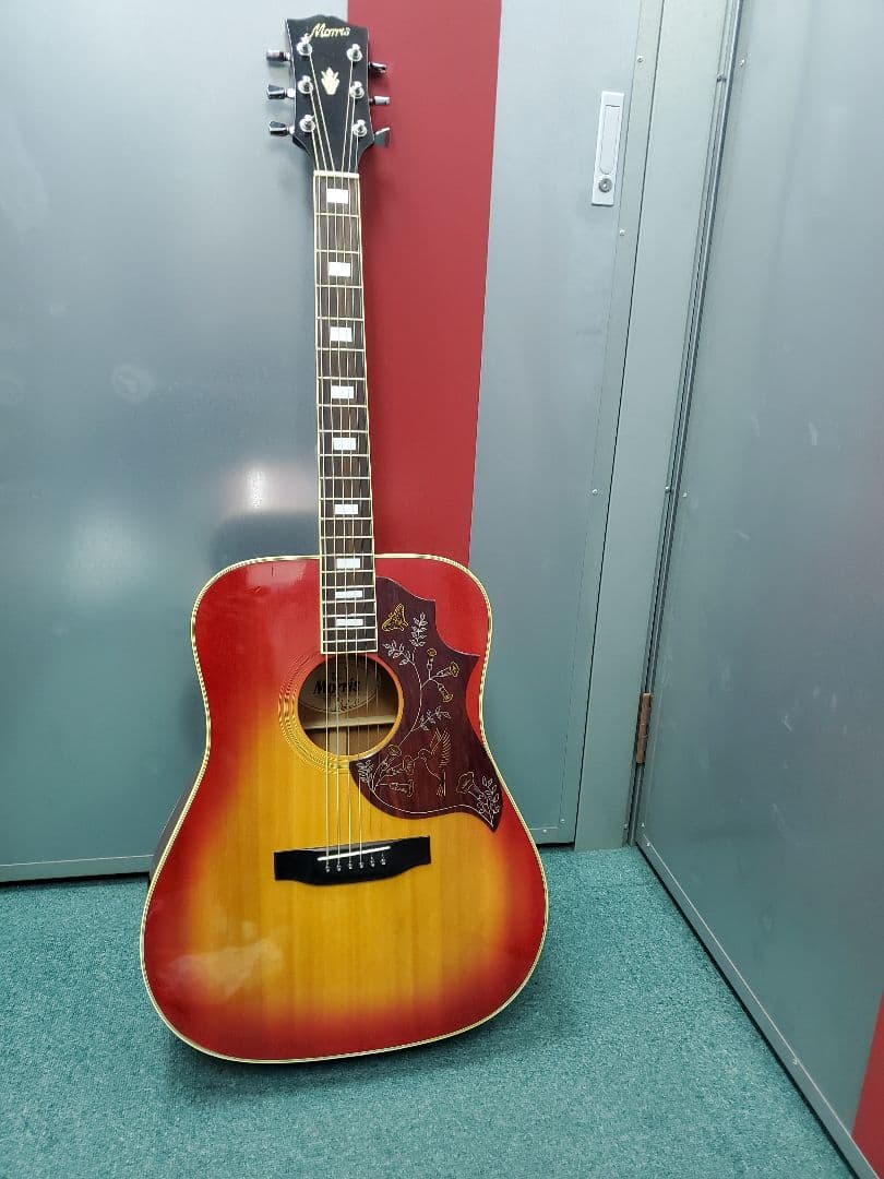 MorrisWH30 アコースティックギター ハミングバードタイプ サンバースト