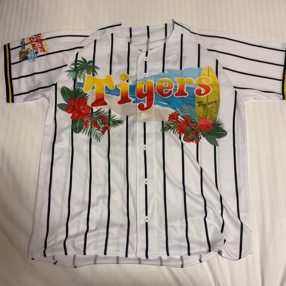 阪神タイガース 梅野隆太郎 直筆サイン ユニフォーム 沖縄キャンプ！千葉ロッテ