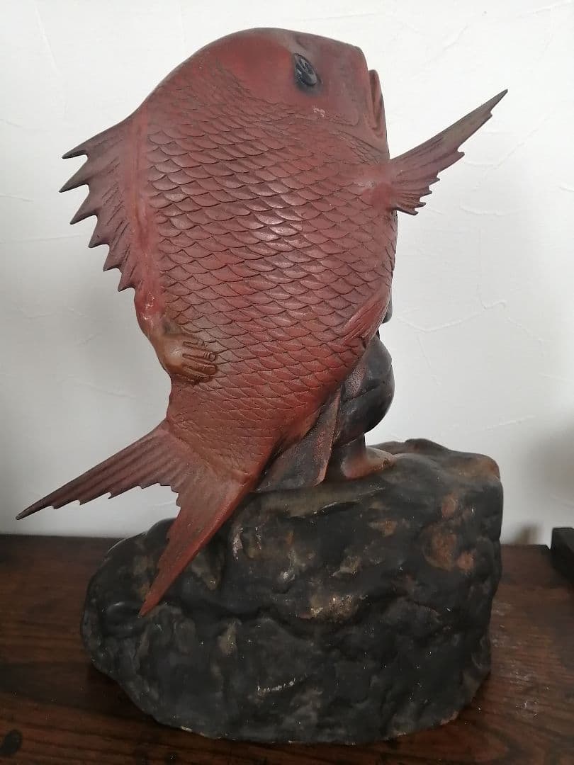 アンティーク 鋳鉄 財運 恵比寿天 恵比寿 像