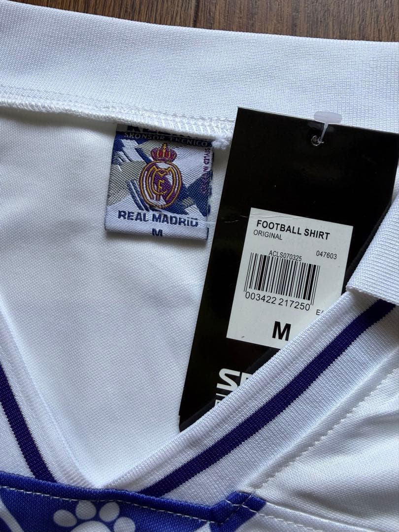 レアル・マドリード ユニフォーム KELME TEKA ホワイト ヴィンテージ