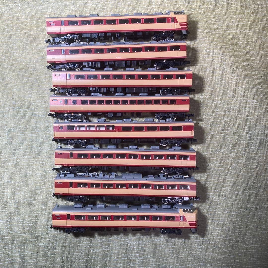 KATO 10-034相当 489系8輌セット＊ケース無ジャンク