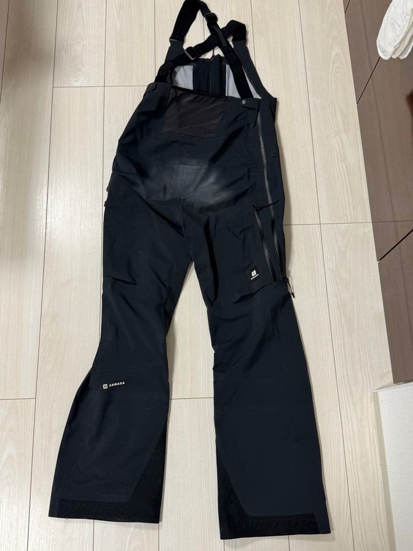 ARMADA ブラック スキーウェア ビブ　Sサイズ ウィメンズ