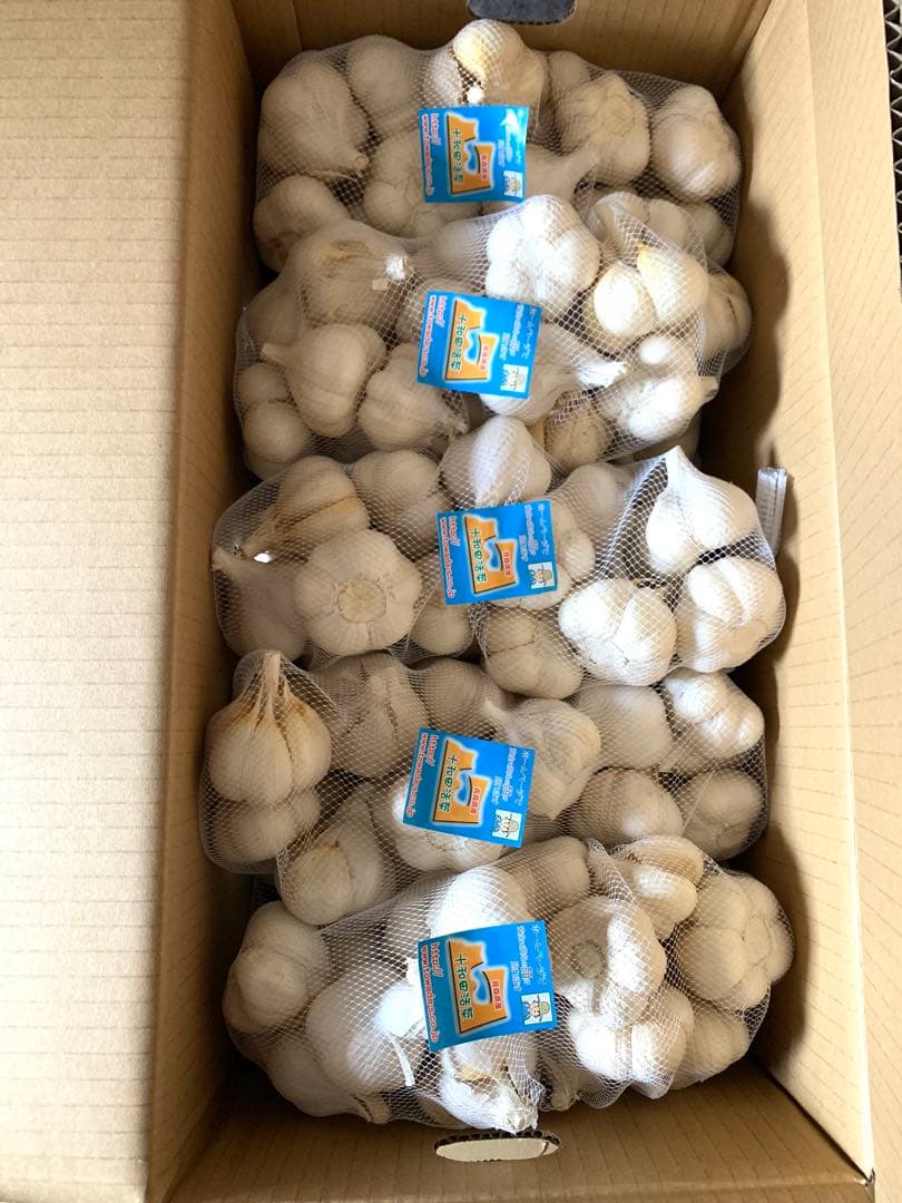 にんにく　Lサイズ訳ありにんにく10Kg 青森にんにく　ホワイト六片種にんにく