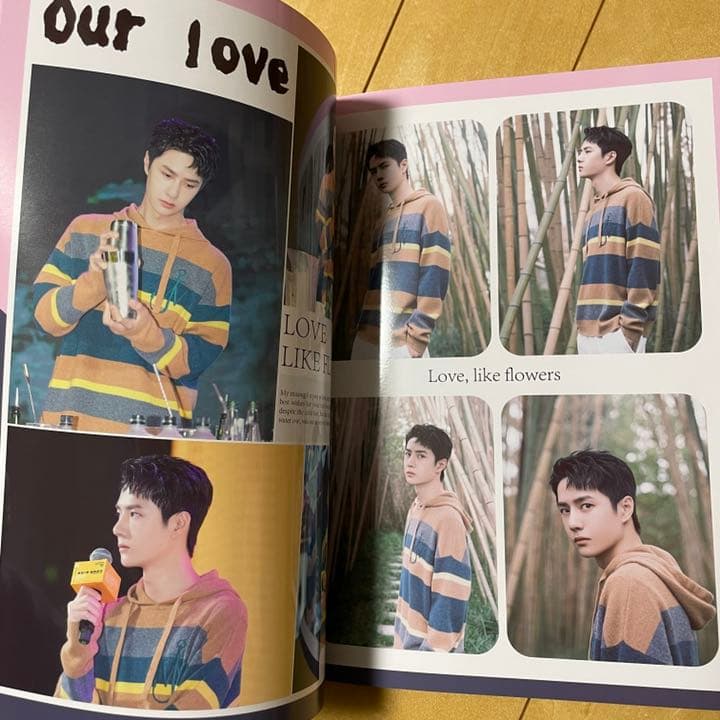 陳情令　王一博　写真集「LOVE LIKE FLOWER」