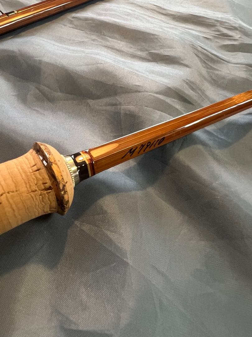 値下げ！　十勝鱒竿　7’9” #4 マキリ！！　3本継ぎ！橋本ロッド ！