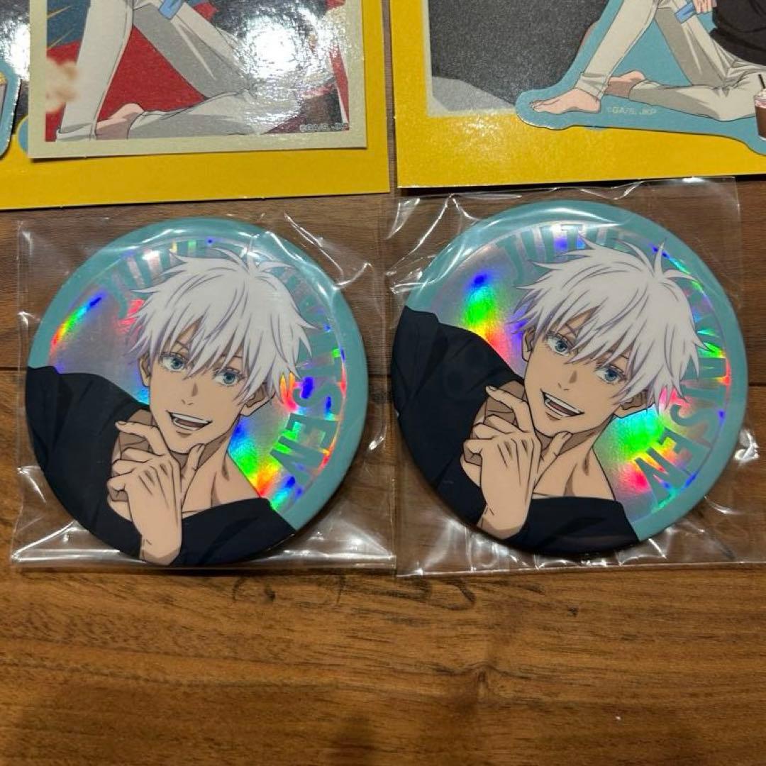 セガくじ 呪術廻戦 五条悟 缶バッジ