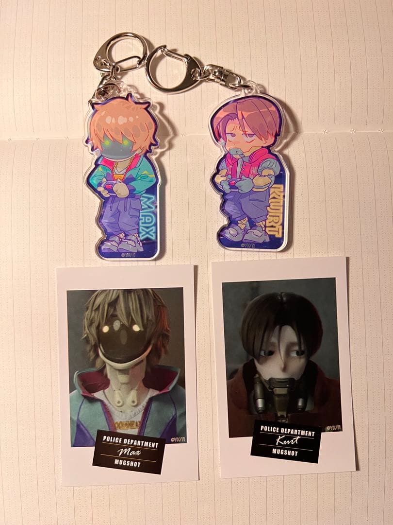 ミルキーサブウェイ アクリルキーホルダー ＆マグショット計4点セット