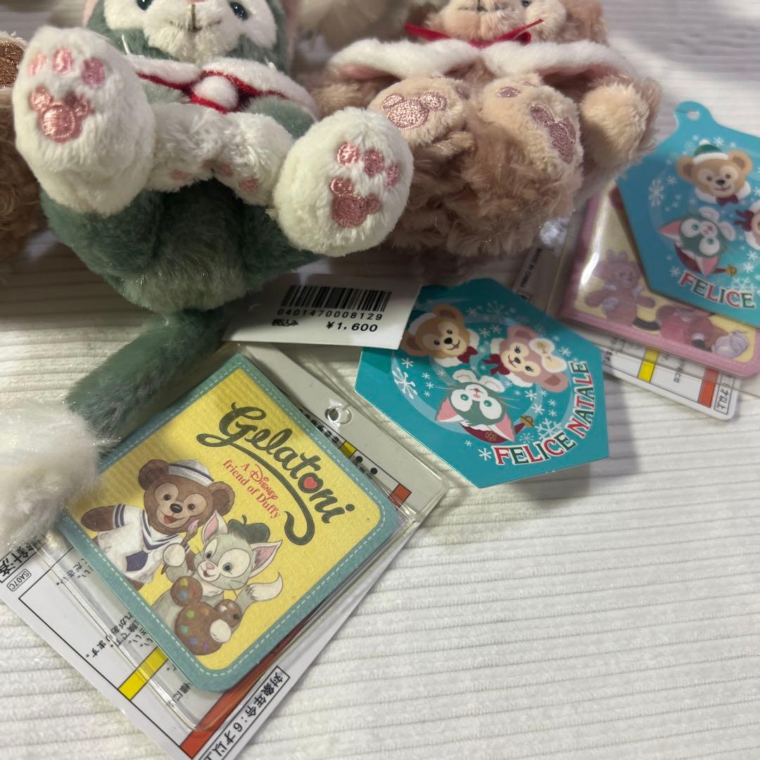 値下げFELICE NATALE ジェラトーニ　ダッフィー　シェリーメイ