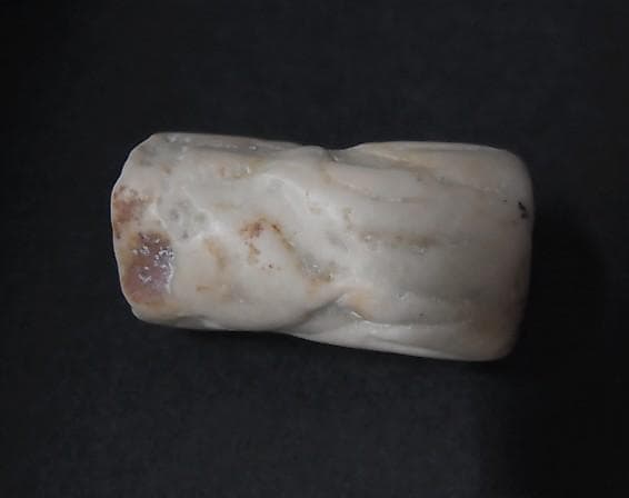 ★B1204★古代石 (259) 大型　円筒印章　古代オリエント　出土品