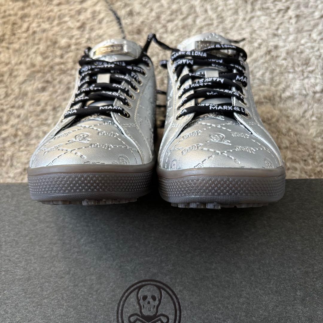 【未使用級✨】マークアンドロナ　スニーカー　シューズ　シルバー　24cm