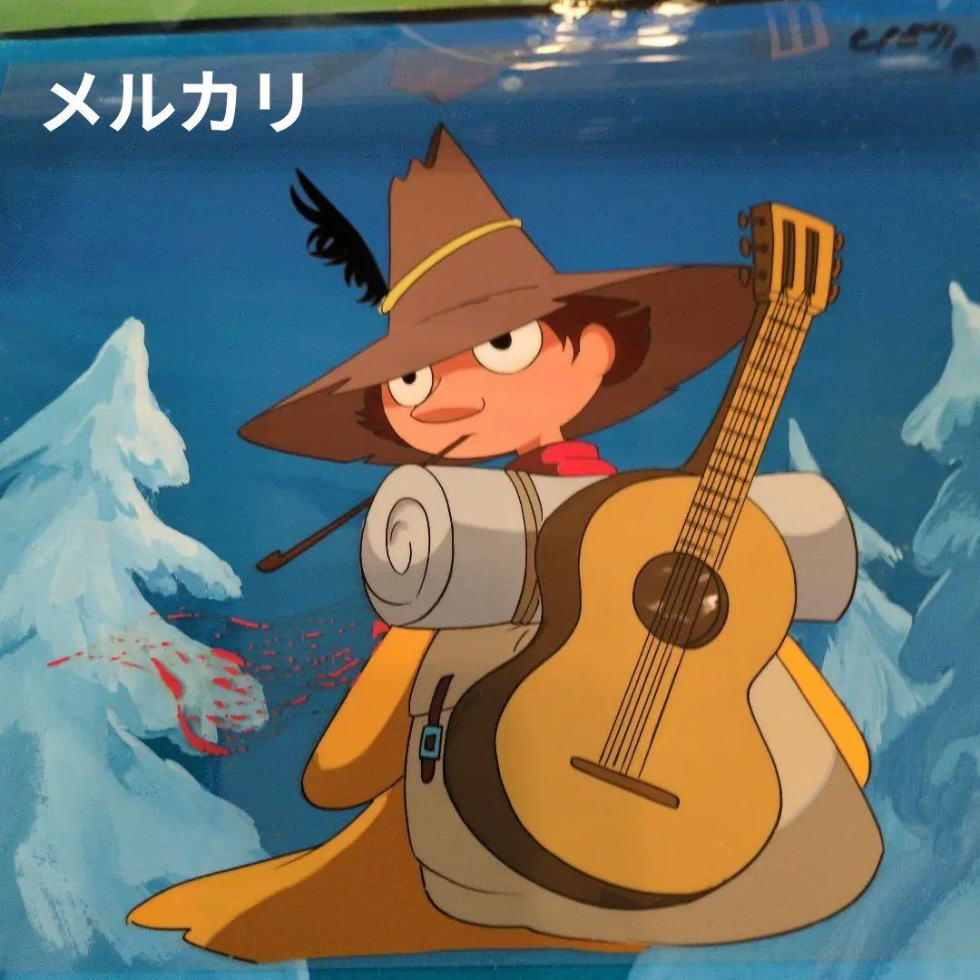 ❤️Moomin - Snufkin Cel. ムーミン セル画 / スナフキン