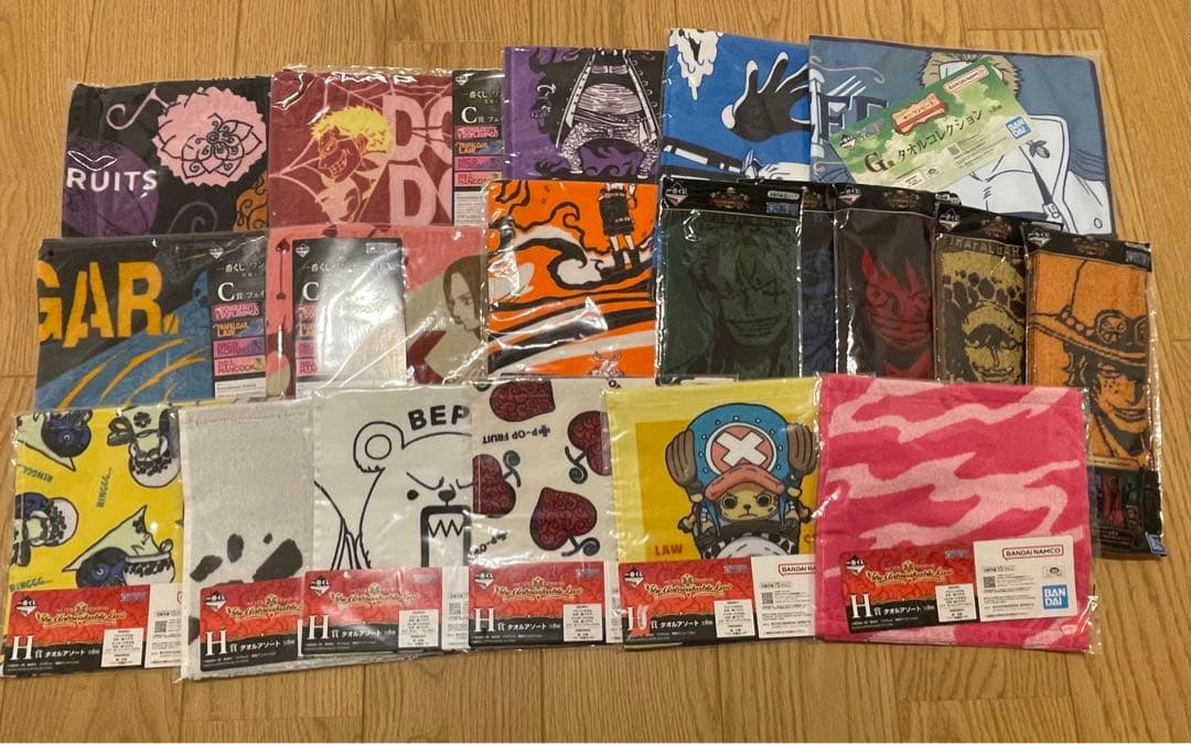 ワンピース 一番くじ プライズ フィギュア 下位賞まとめ