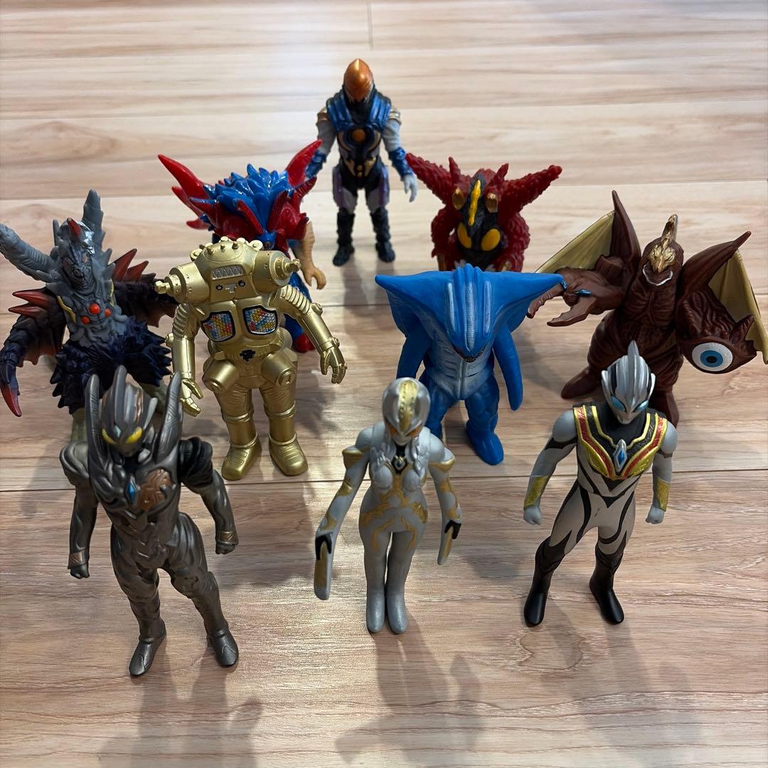ウルトラマン ソフビ ウルトラマン38体 怪獣 10体 まとめ売り｜大量セット｜