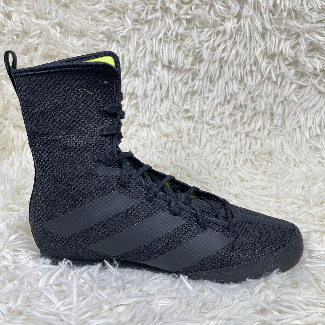 未使用極美品　アディダス　ボクシングシューズ BOXHOG3 メッシュ　ブラック