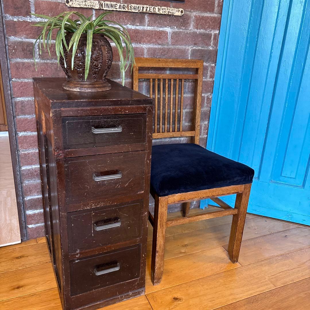 アンティーク　骨董　引き出し　木製