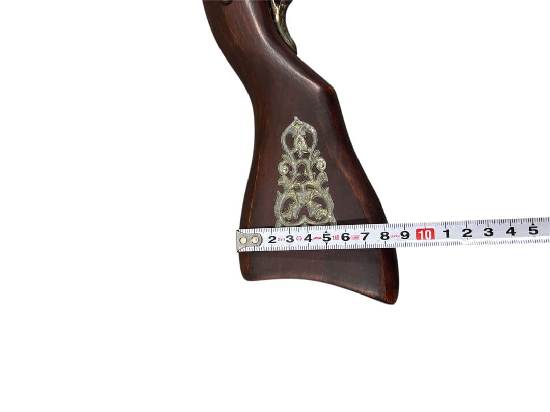 【中古】アンティーク風火縄銃レプリカ装飾品破損あり 汚れあり ジャンク品