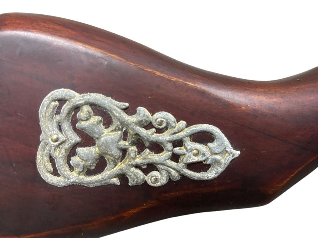 【中古】アンティーク風火縄銃レプリカ装飾品破損あり 汚れあり ジャンク品