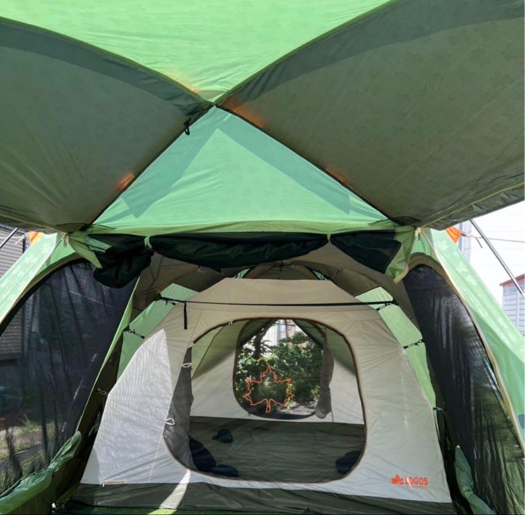 ロゴス neosPANELスクリーンドゥーブルXL　テント　5〜6人用