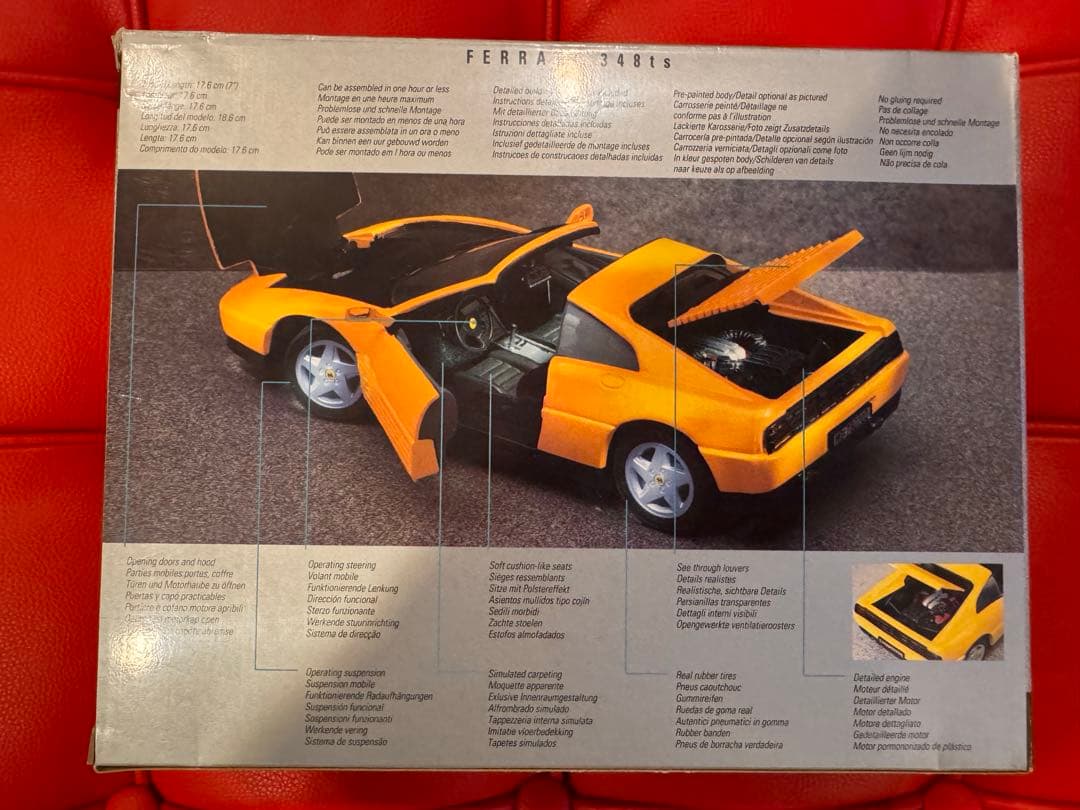 1/24テスターズ / イタレリ メタルボディ 348ts未組立品’90年代製