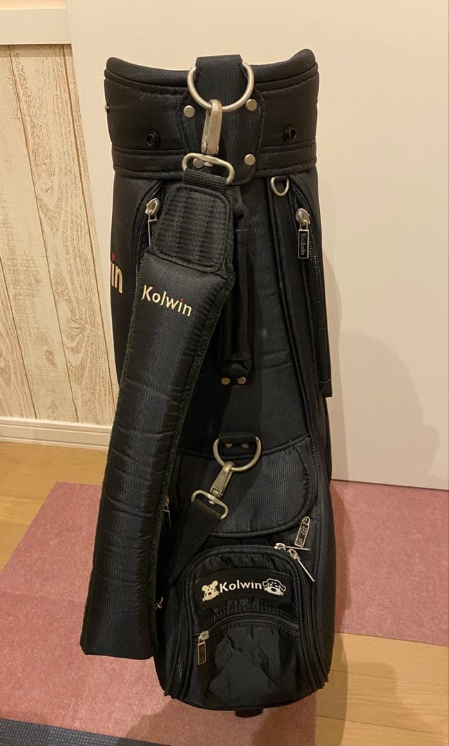希少美品 コルウィン キャディバッグ キャスター付き