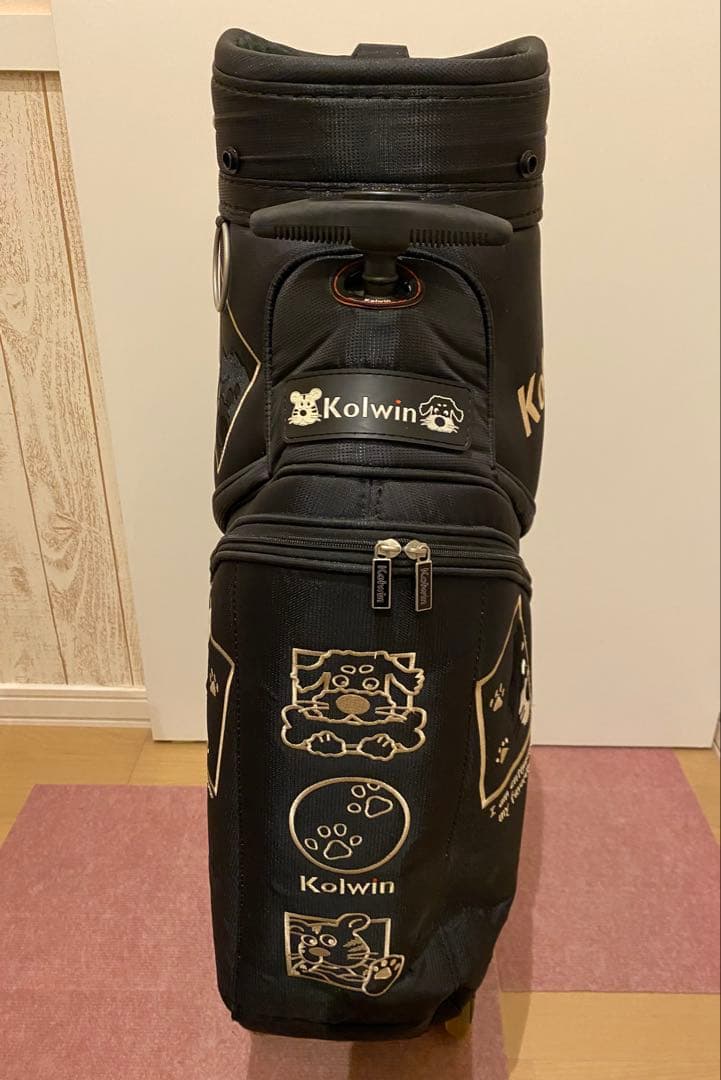 希少美品 コルウィン キャディバッグ キャスター付き