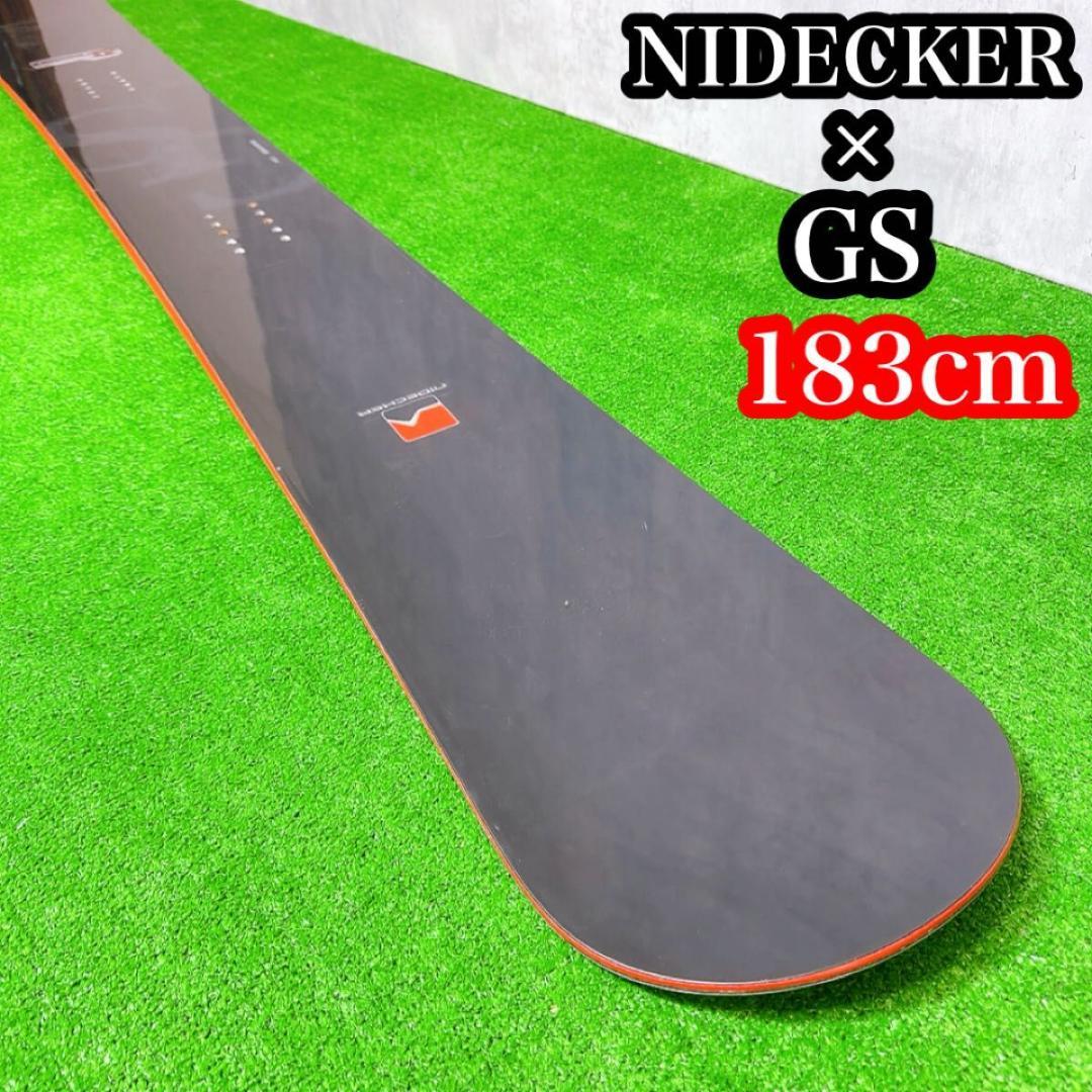 NIDECKER GS スノーボード　ナイデッカー　183cm ケース