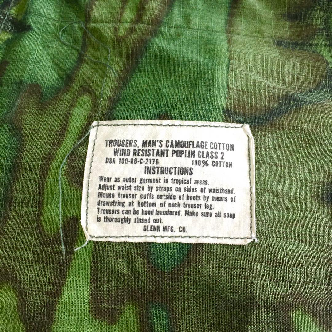 米軍ベトナム戦争/60s/ERDLリーフ/激レア/LRRPタイプ/極上品