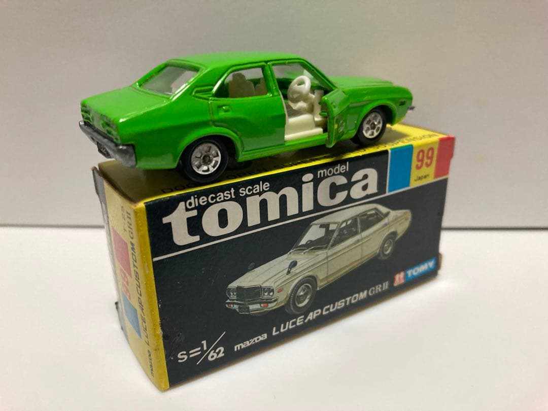 トミカ　日本製　マツダ　ルーチェ　APカスタム　1Eホイール