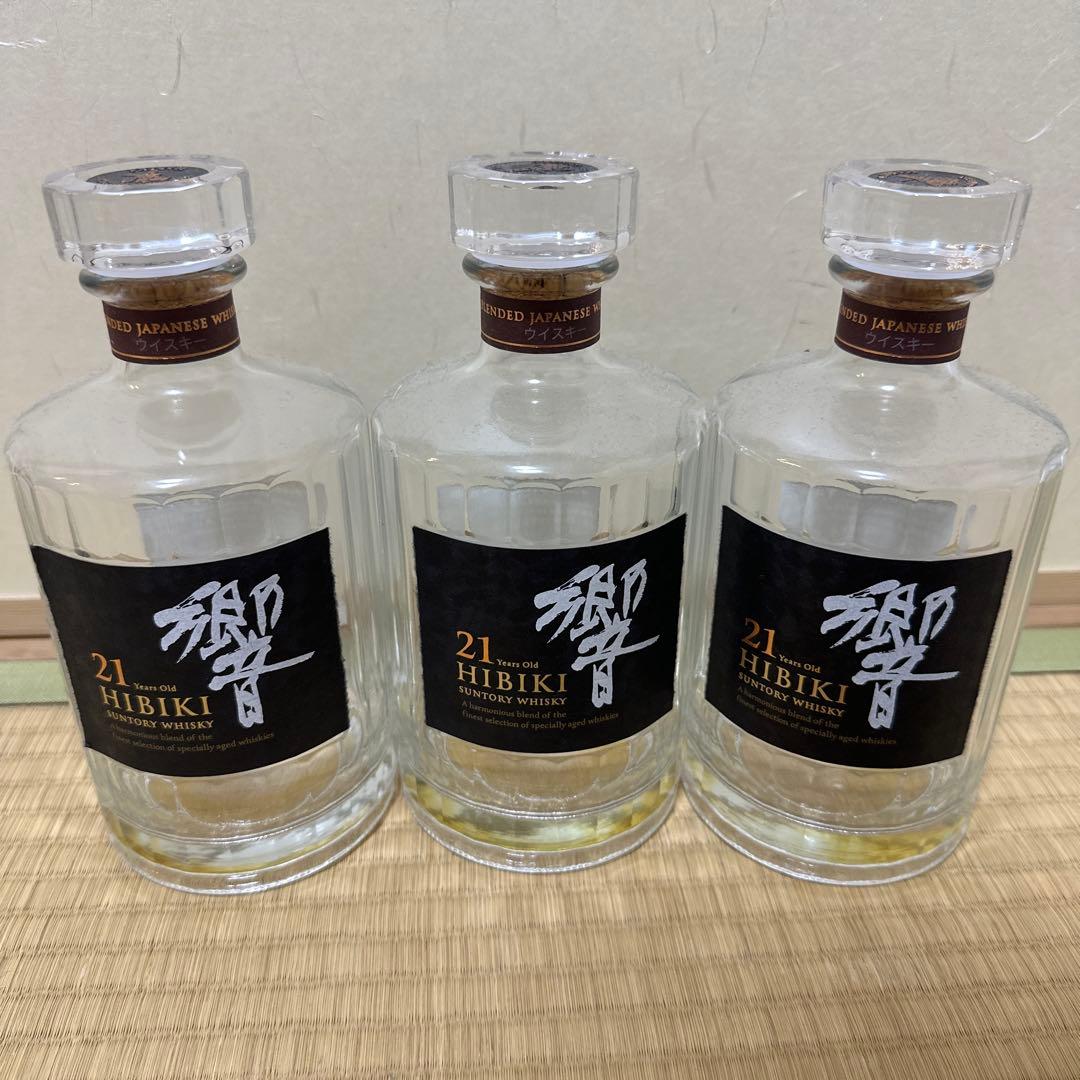 響 21年 12本セット　空瓶