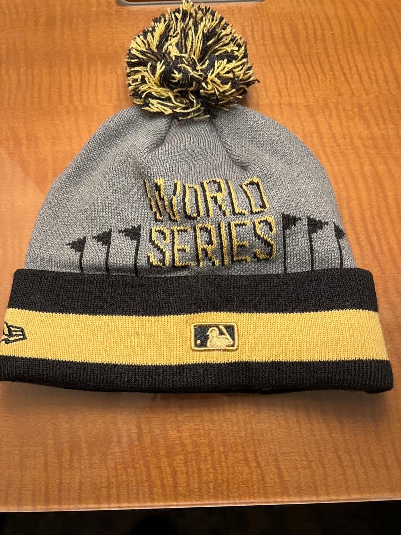 new era ワールドシリーズ 記念ニット帽