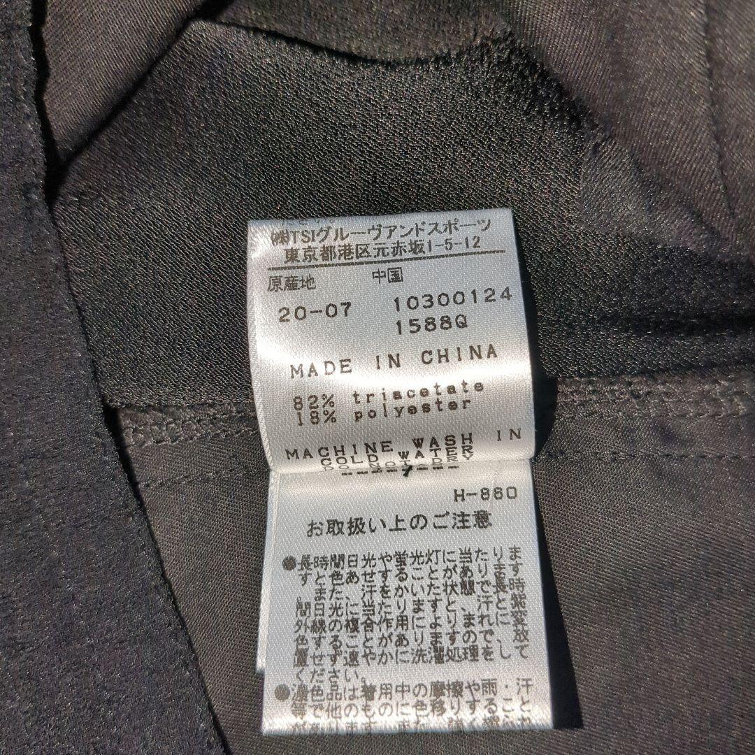 【美品】the HOUSE ザ・ハウスサイドラインパンツゴルフウェア黒 メンズL