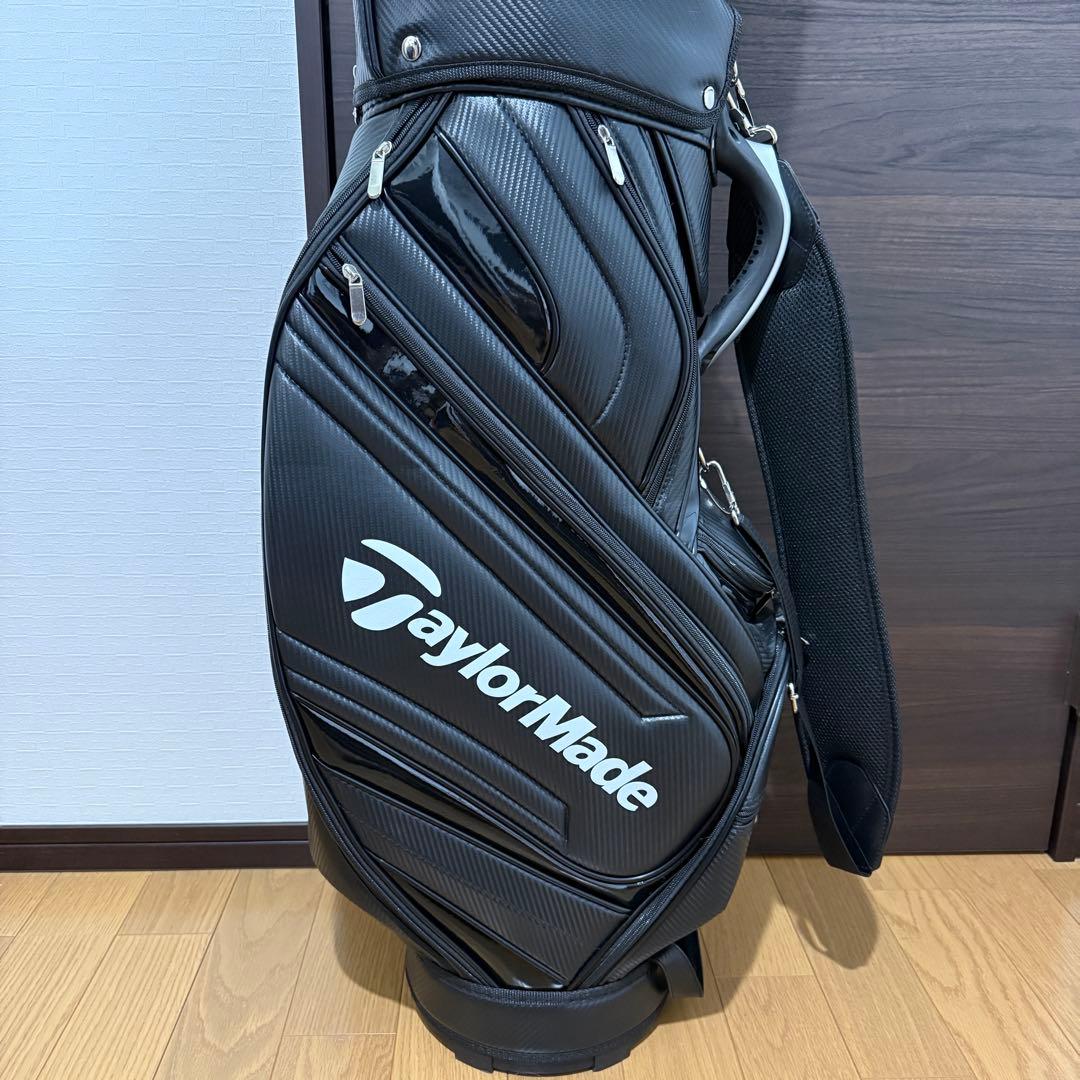 Taylormade ゴルフバッグ キャディバッグ ブラック ホワイト