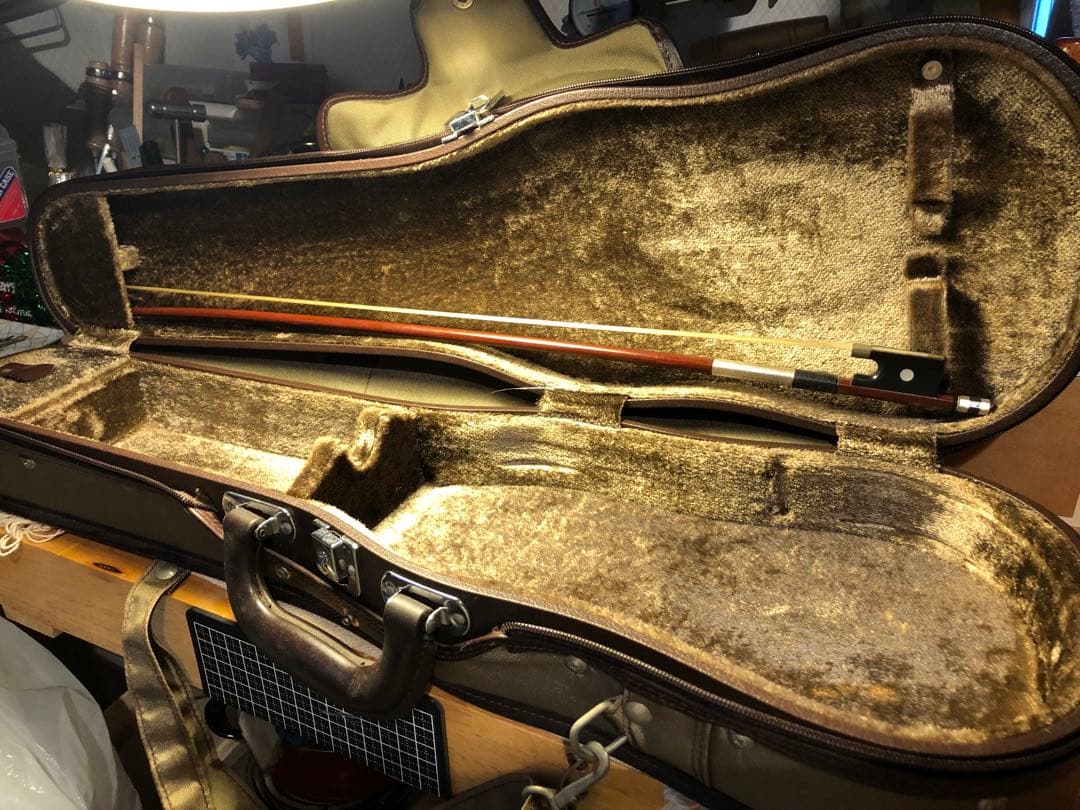 【駒&魂柱調整済】Suzuki分数バイオリンNo300 1/4 1994