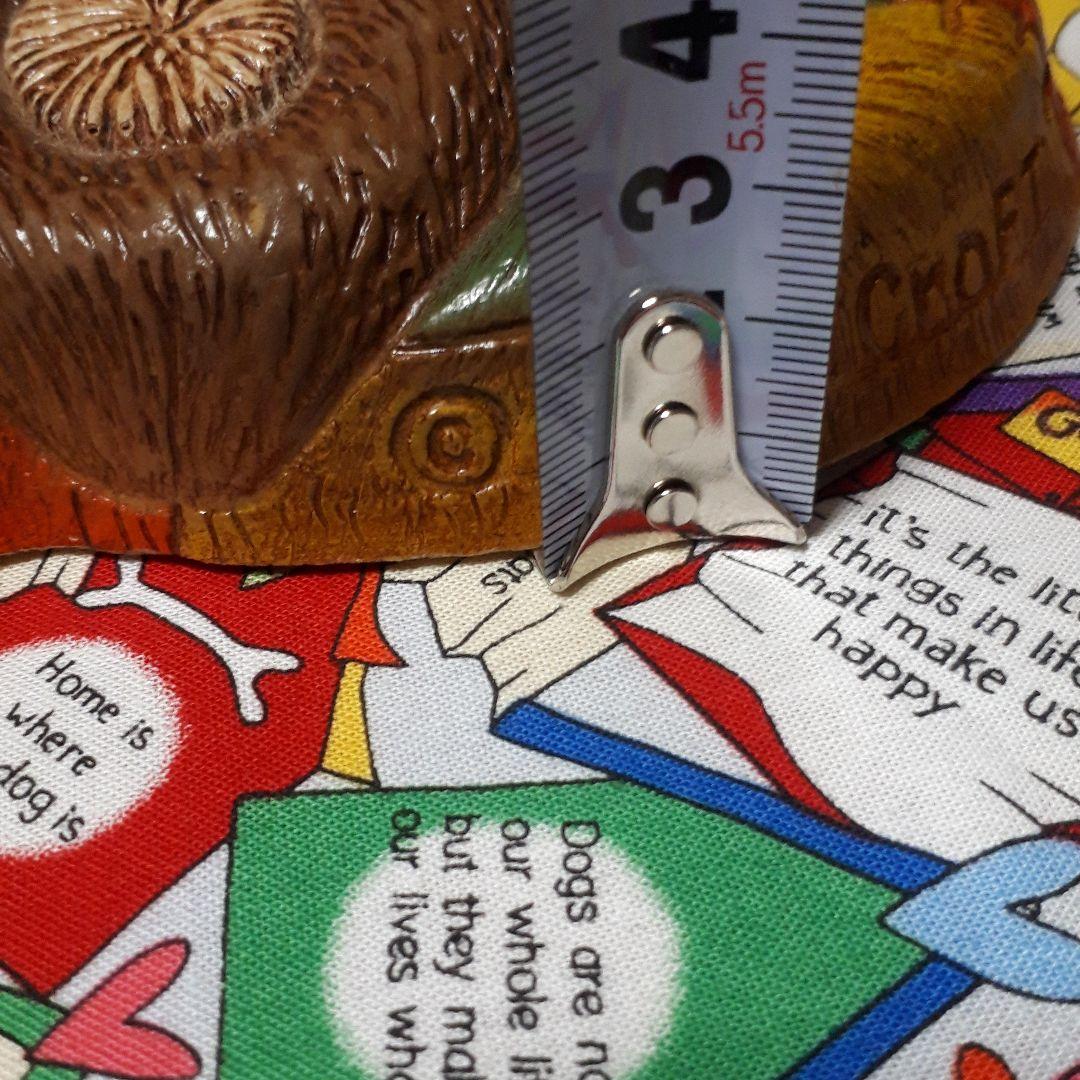 ヴィンテージ 　70's 　くまパッチワーク柄　ウォールデコ 　壁掛け　ベア