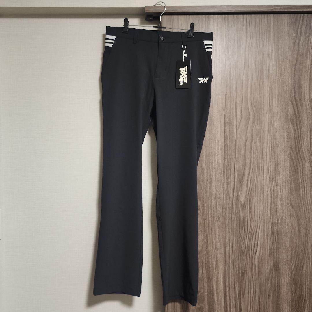 【セット品】PXG　メンズパンツ黒３２インチ　ベルト黒