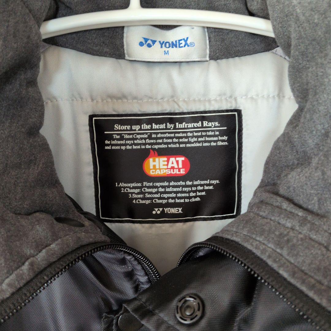 YONEX　ヒートカプセル ベンチコート　ロング ブラック　М