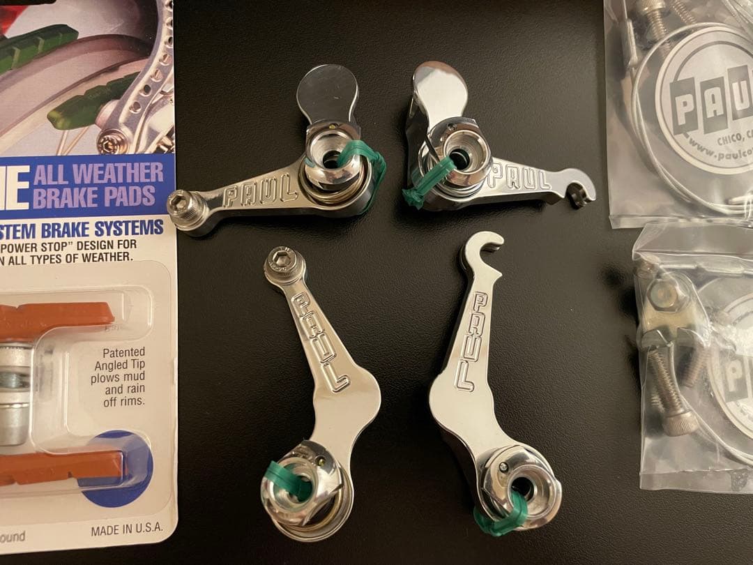 Paul Component カンチブレーキセット polish