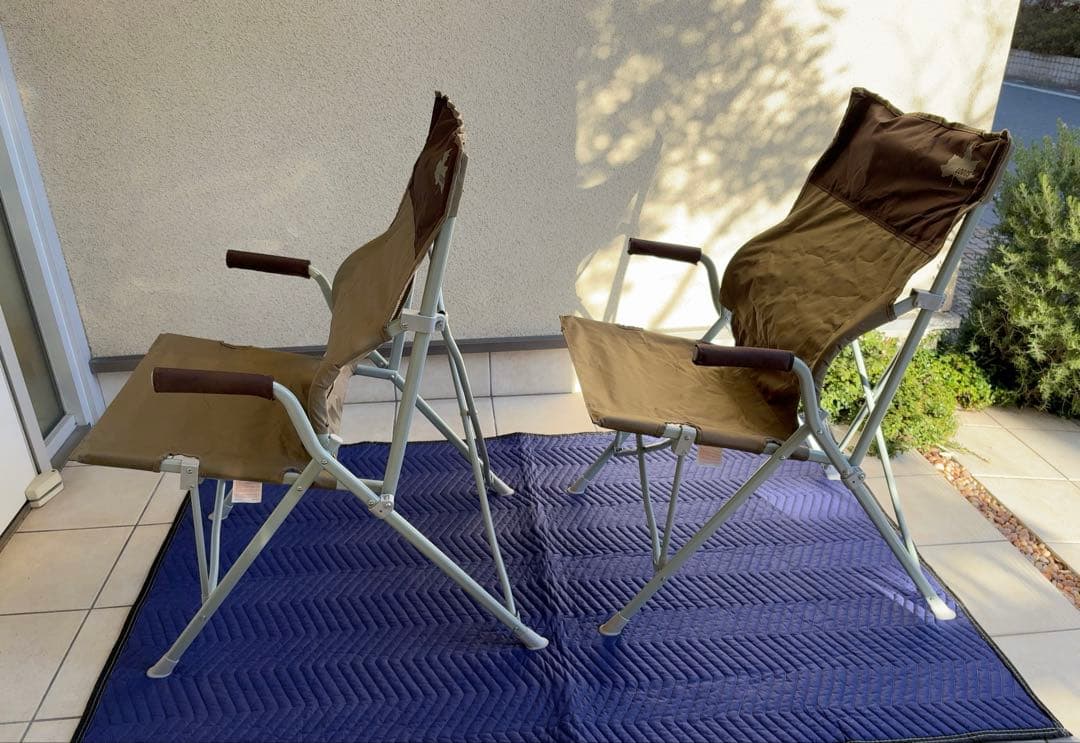 LOGOS ロゴス Life バックホールドチェア(ブラウン)【使用頻度少な目】