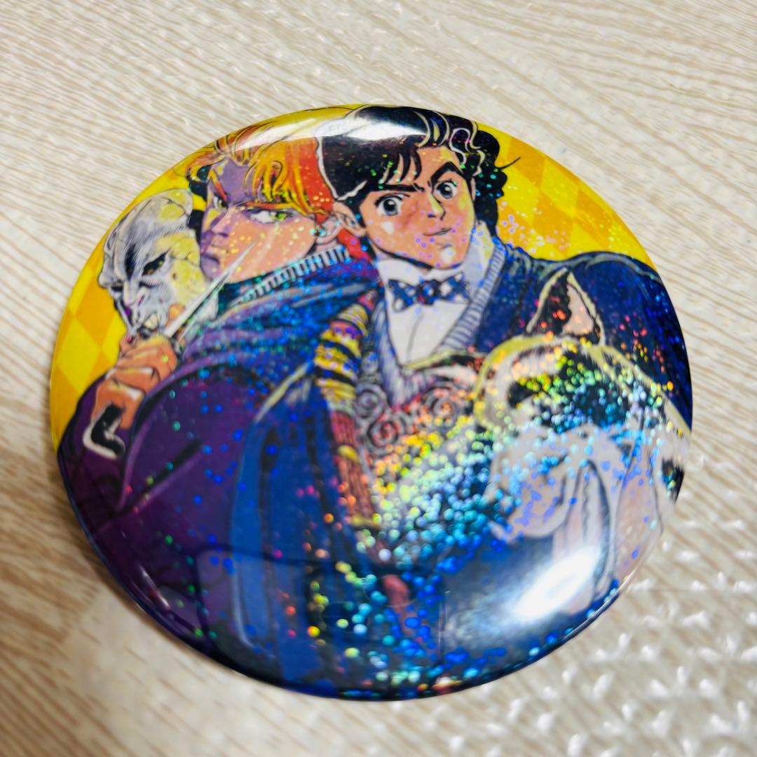 ジャンプ展50周年 ジョジョ ジョナサン＆ディオ 缶バッジ