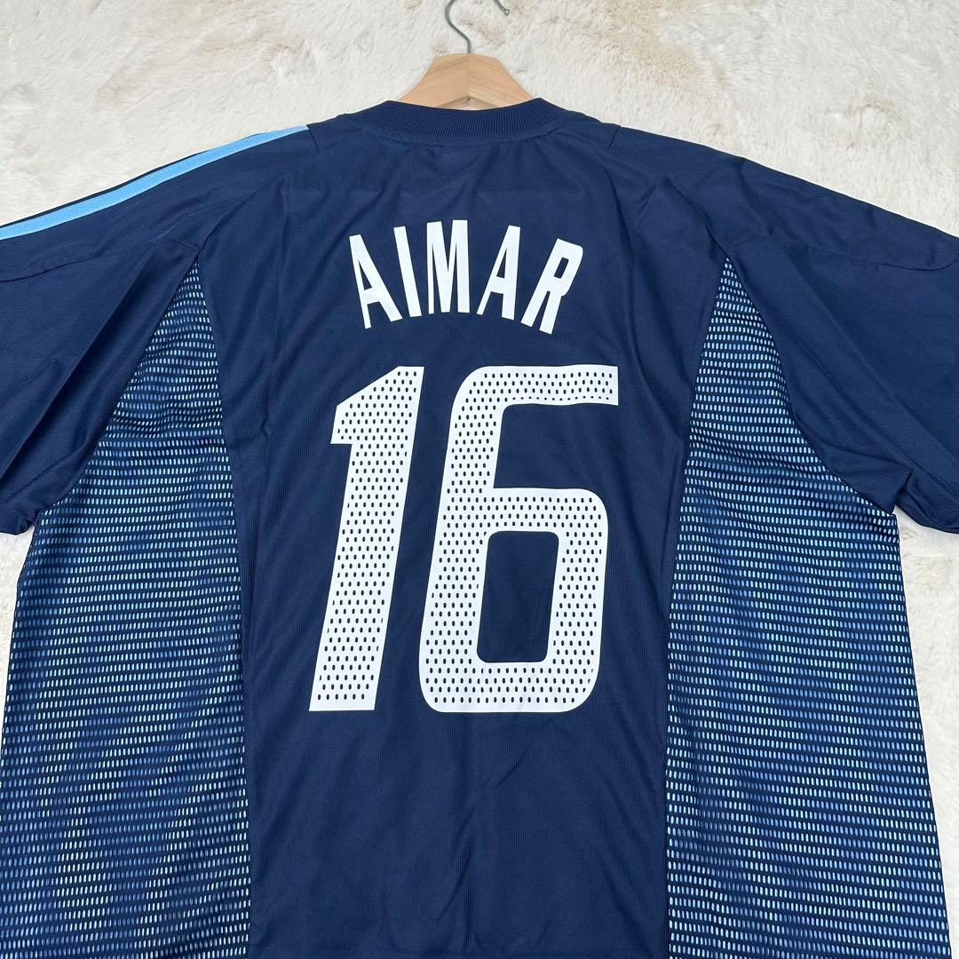 ✨希少4XO✨アディダス アルゼンチン代表 Aimar 16 2002W杯モデル