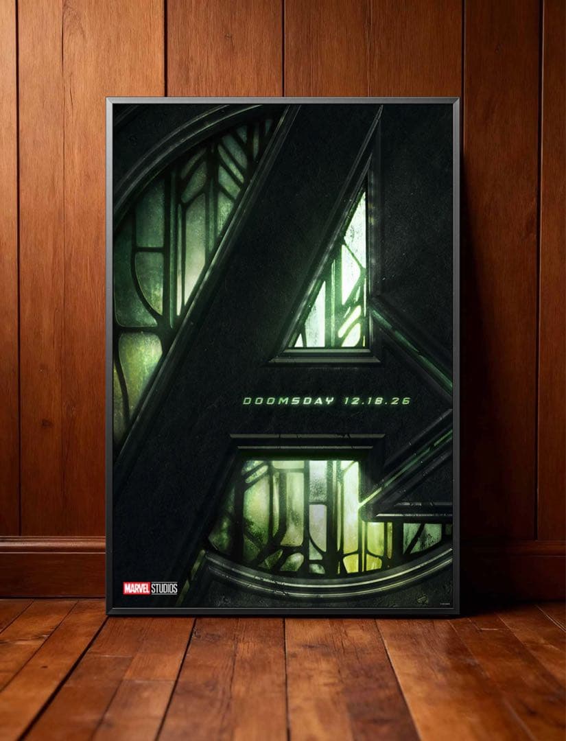 *枚数限定*映画館用両面印刷ポスターUS版:アベンジャーズ ドゥームズデイ