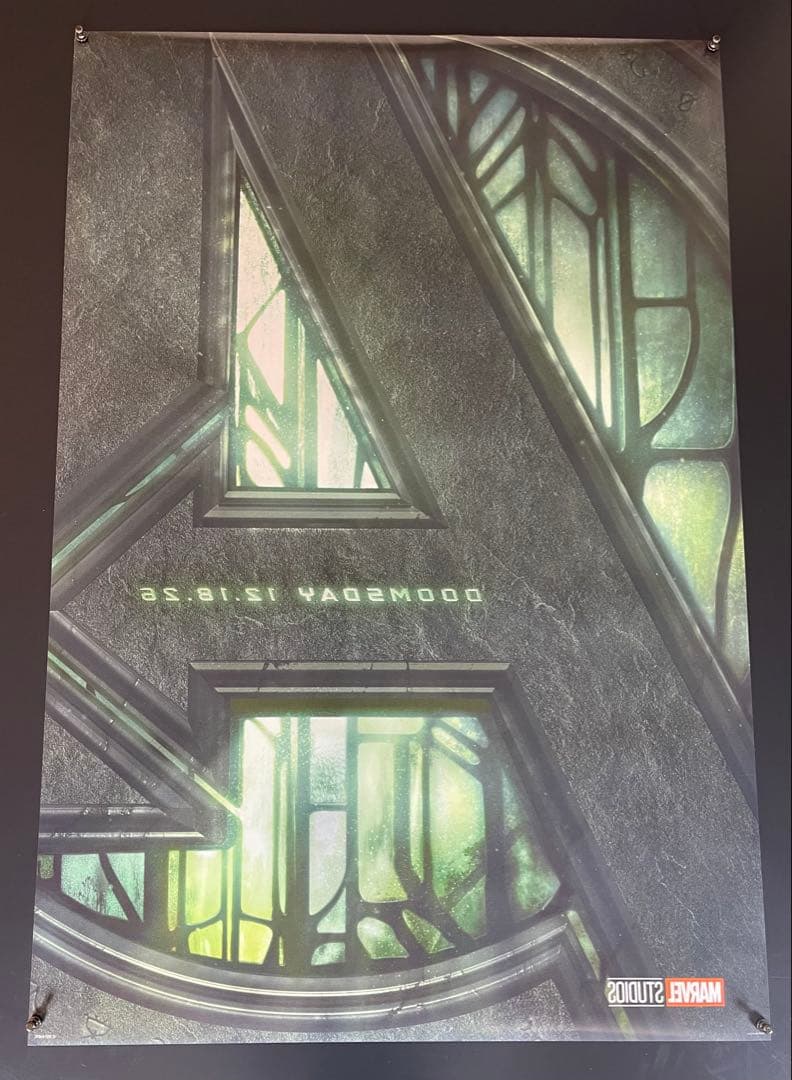*枚数限定*映画館用両面印刷ポスターUS版:アベンジャーズ ドゥームズデイ