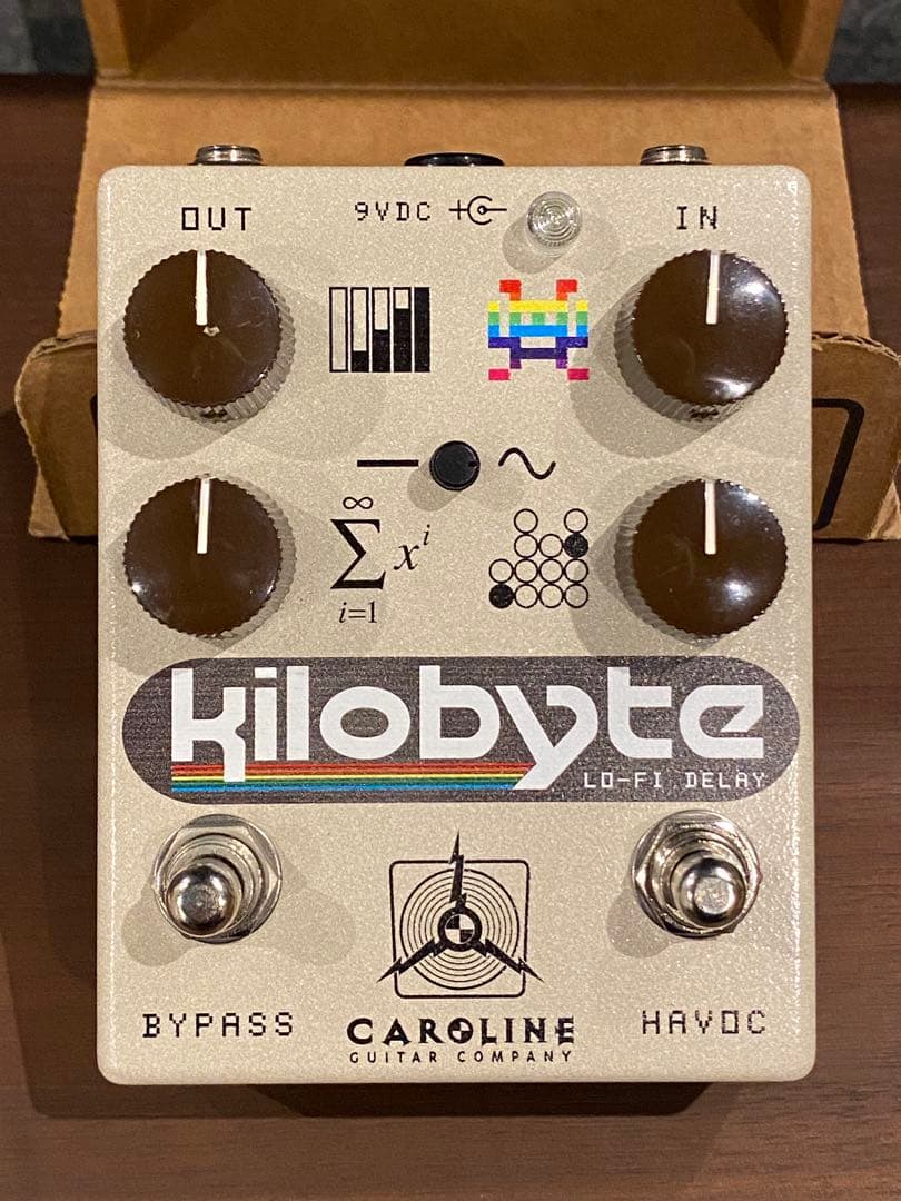 ギター CAROLINE Kilobyte Lo-Fi Delay