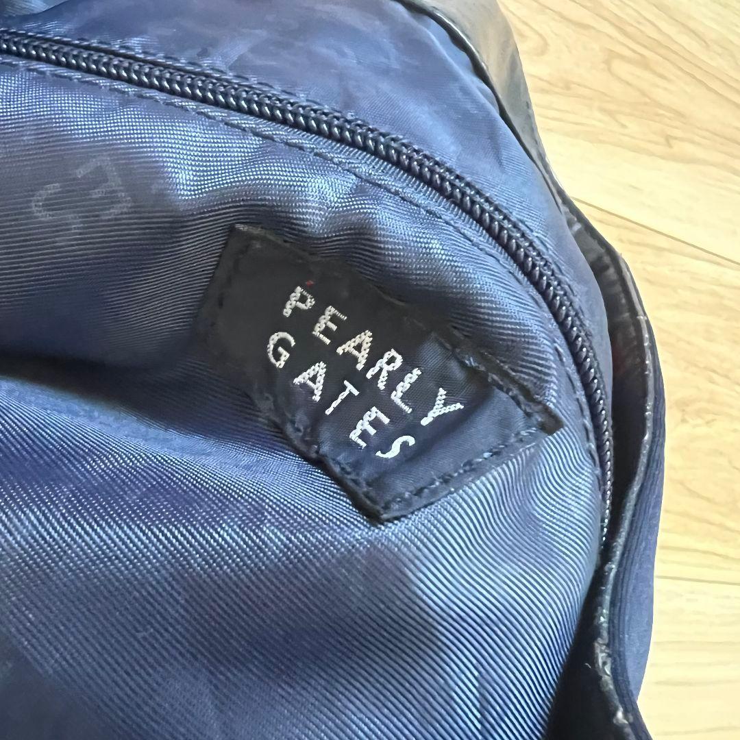 PEARLY GATES パーリーゲイツ　ロッカーバッグ　大容量　ゴルフ　ロゴ