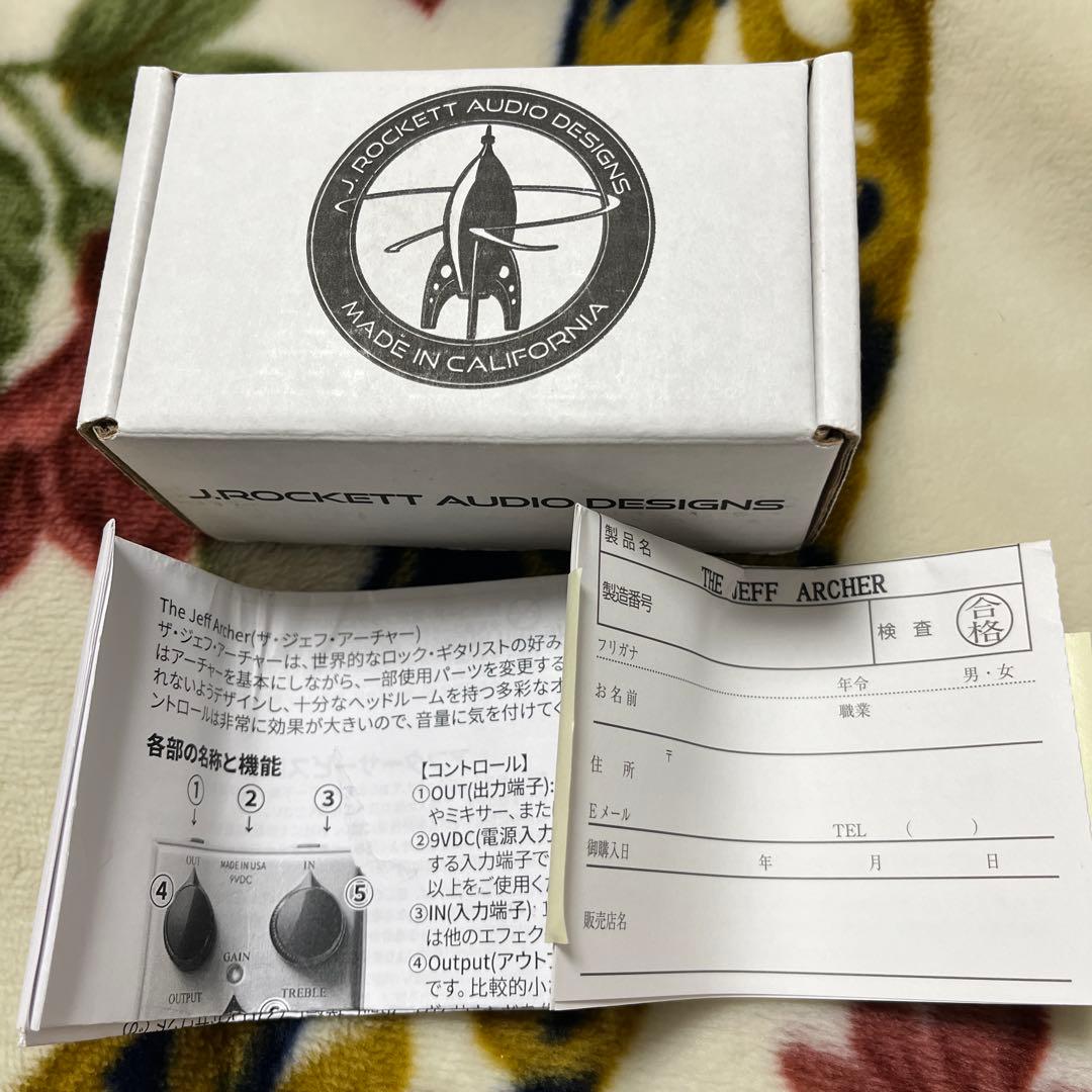 ギター J.Rockett Audio / The Jeff Archer