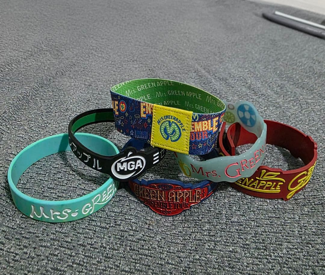 【最終値下げ】MrsGreenApple ラバーバンド 6本セット