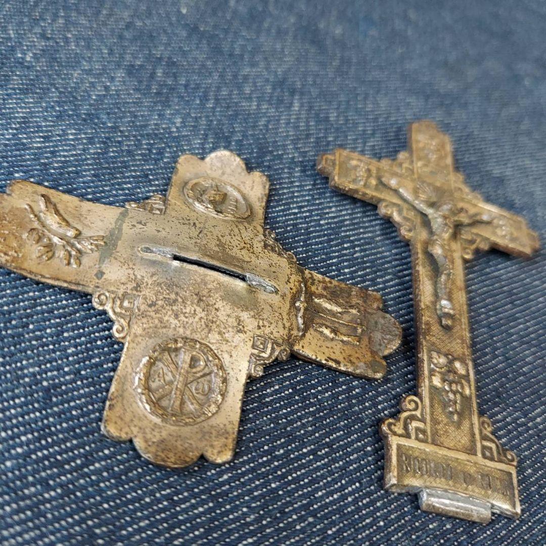 イエスキリスト　十字架　ローマ 　カタコンベ 　土入り　聖遺物